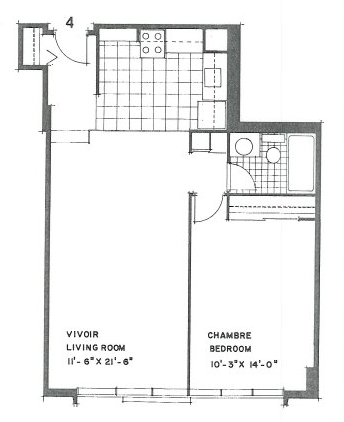 Apartment for Rent Floor Plan 21