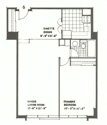 Apartment for Rent Floor Plan 19