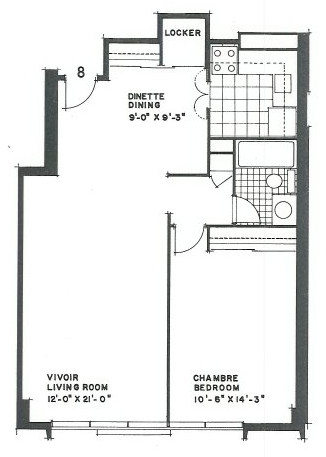 Apartment for Rent Floor Plan 17