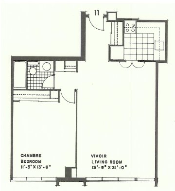 Apartment for Rent Floor Plan 14