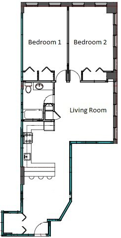 Apartment for Rent Floor Plan 11