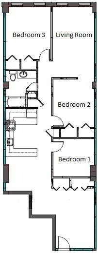 Apartment for Rent Floor Plan 9