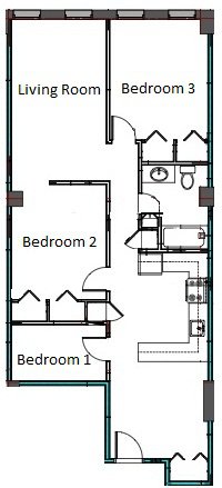 Apartment for Rent Floor Plan 8