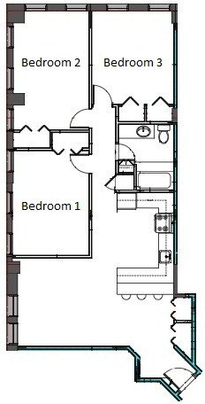 Apartment for Rent Floor Plan 7