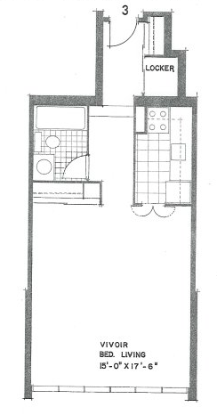 Apartment for Rent Floor Plan 25